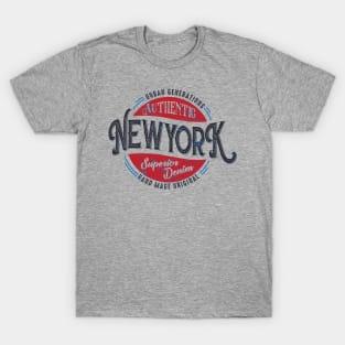 New York Authentic Varsity Typography T-Shirt